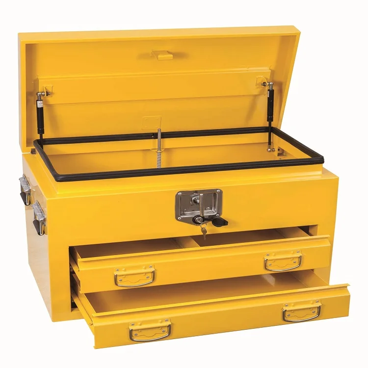 Van Pickup Storage Drawers Job Site Truck Lock Tool Box