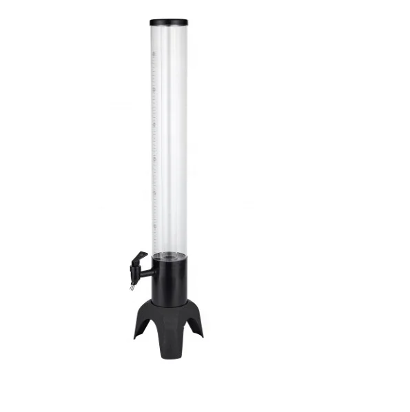Promotional Draft Beer Tower With Ice Tube Cooling,3l Ice Tube Beer Tower/beer Dispenser