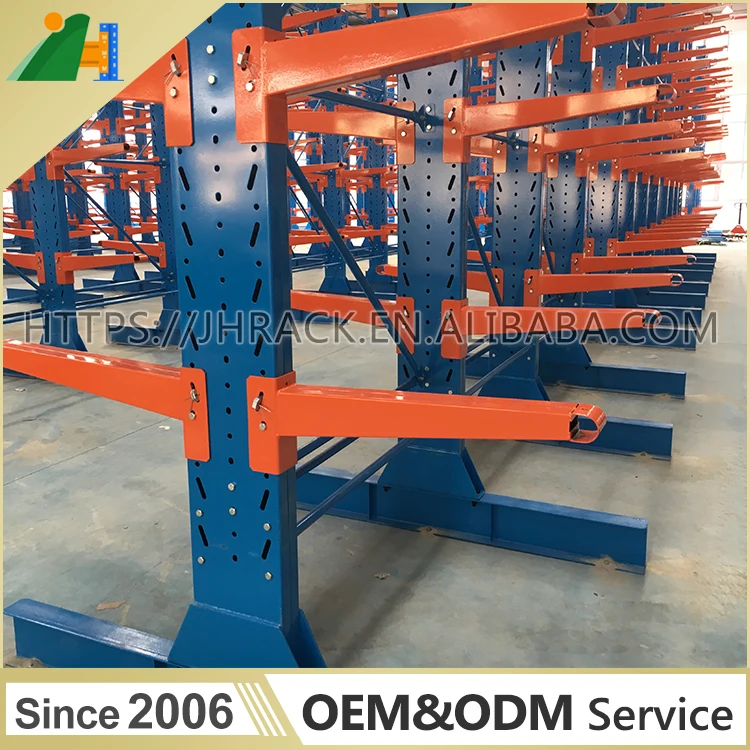 High Space Utilization Cantilever Racks/Cantilever Shelves with Cold Rolled Steel Column