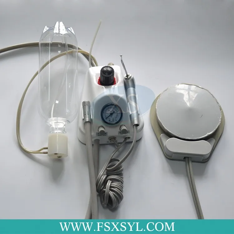 Dental turbine unit turbine dental unit with water bottle portable dental turbine unit