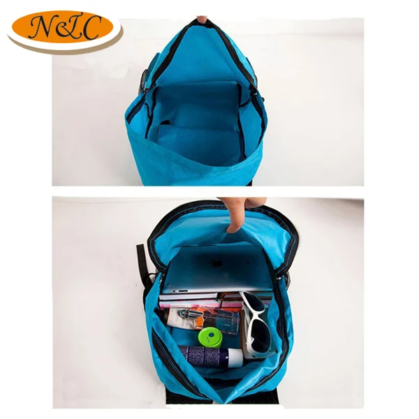 China Alibaba supplier lightweight softback,waterproof sports leisure foldable backpack