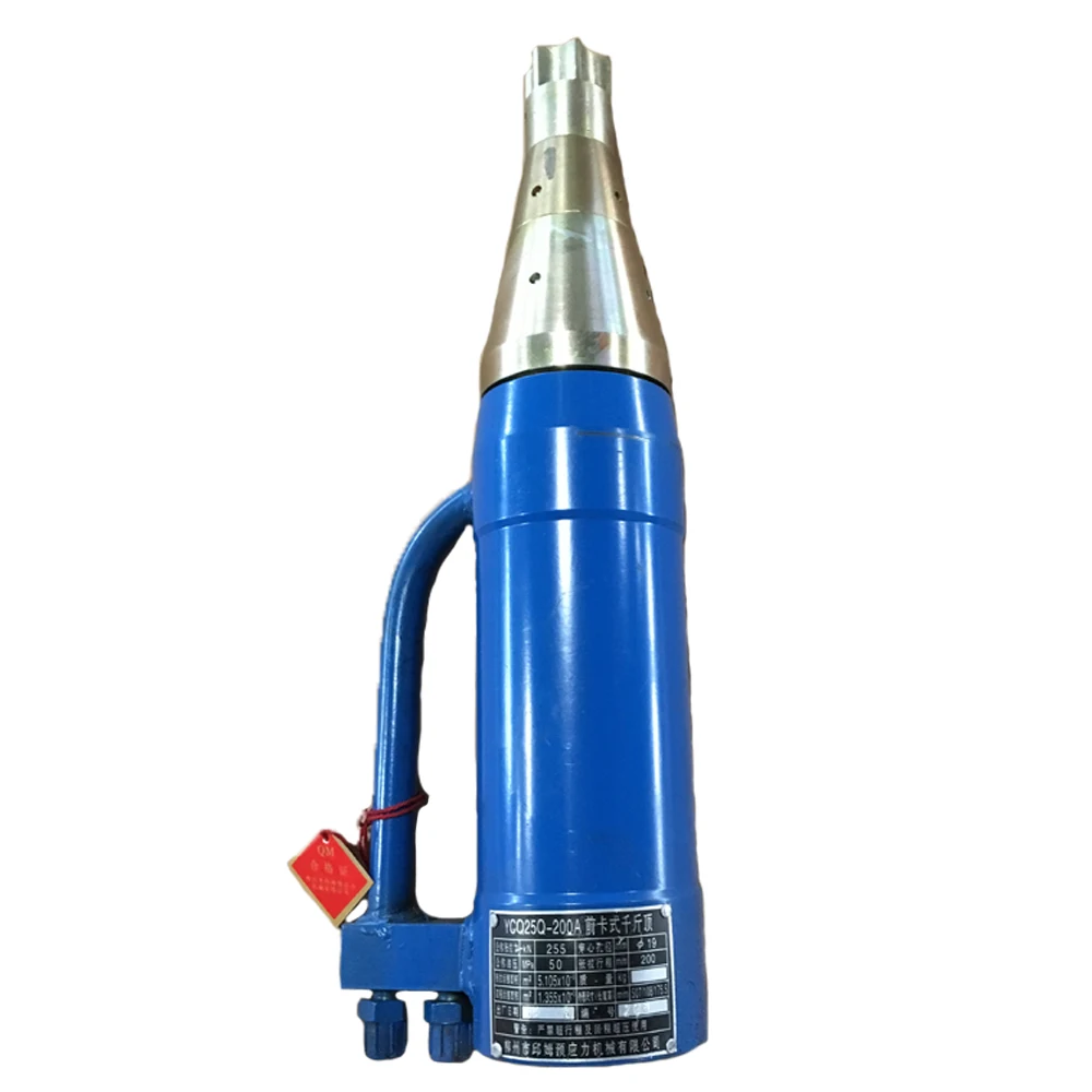 Hot sale hydraulic jack for prestressed prestressing stressing tension hollow mono pc stand pc wire 10ton 20 ton 25 ton machine