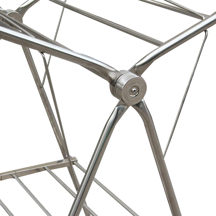 DH-Yx06 X-Type Circle Tube Retractable Clothes-Horse