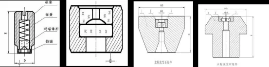 water jet spare parts waterjet cutting waterjet orifice