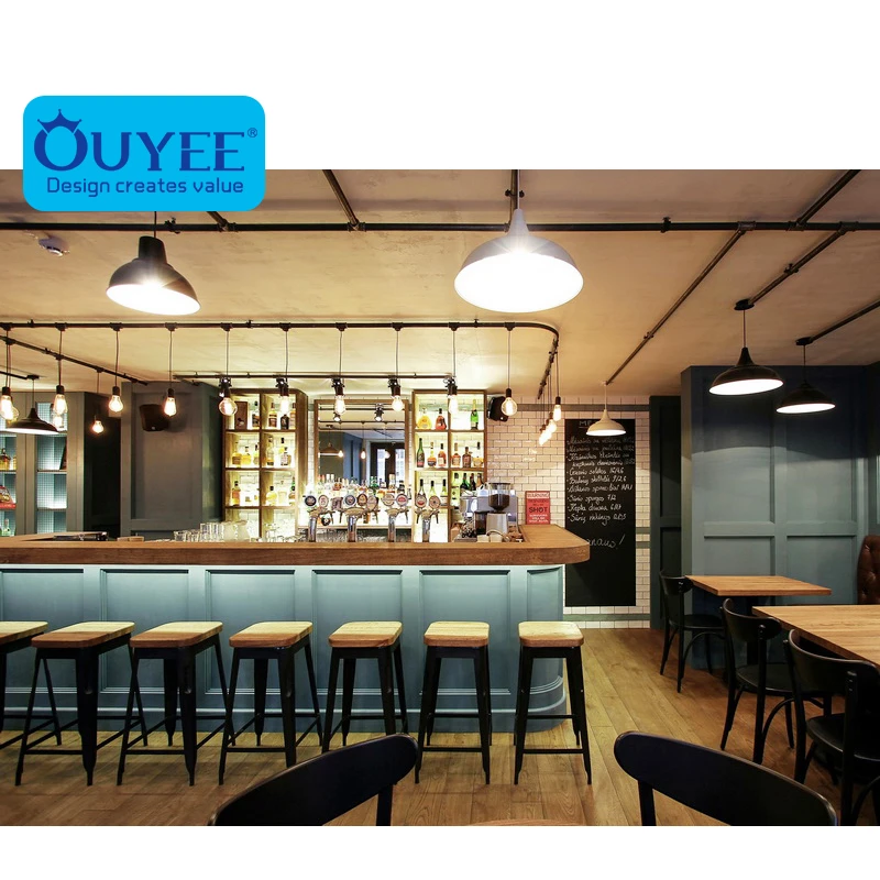 Коммерческий дизайн, используемое оборудование для украшения кафе, бара, кофейни