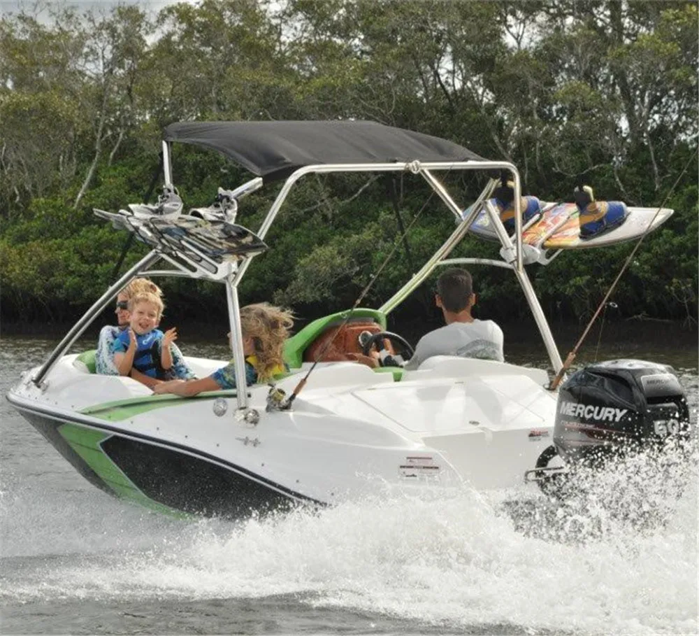 2018 CE proved New Brand Tour Fishing Vessel for Sale fiberglass speedboat for family