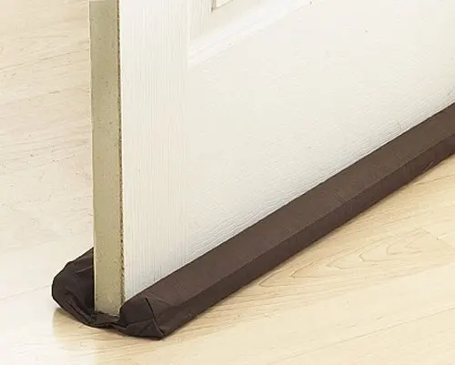 Double Sided Draught Stopper and Door Draft Excluder Draught Guard Insulator Breeze Blocker