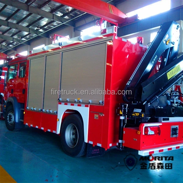 MAN chassis chemical accidents salvage and rescue fire truck