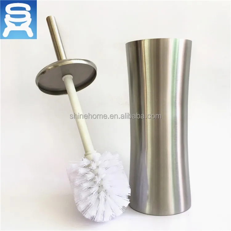 
Stainless steel Toilet brush and holder set 