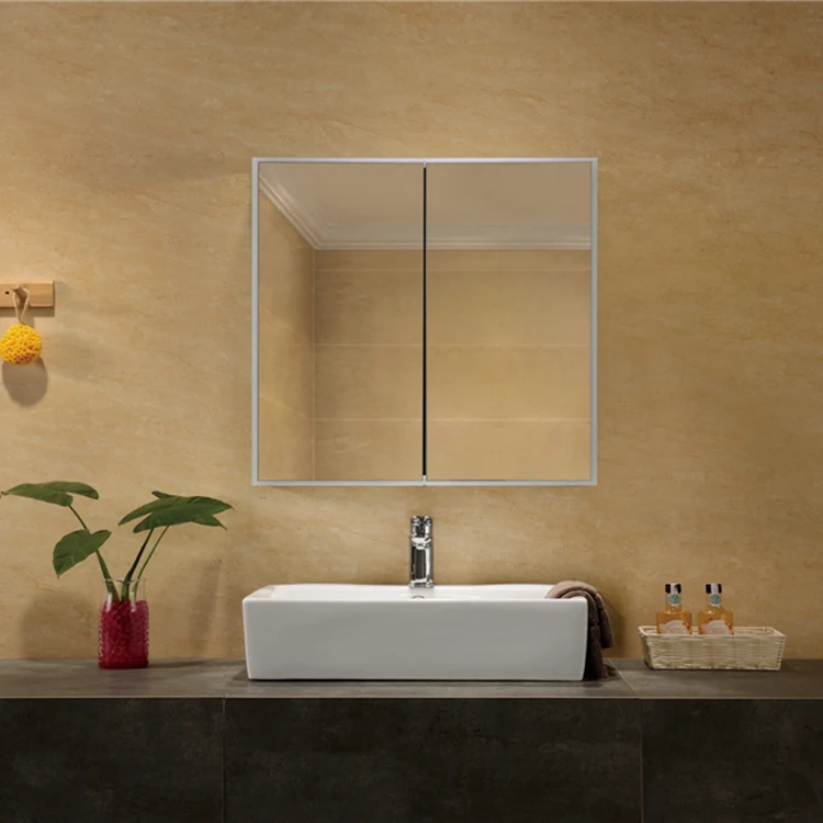 Cabinet Mirror Led Mirror Cabinet Bathroom Vanity Lighted Storage Smart Medicine Led Mirror Cabinet