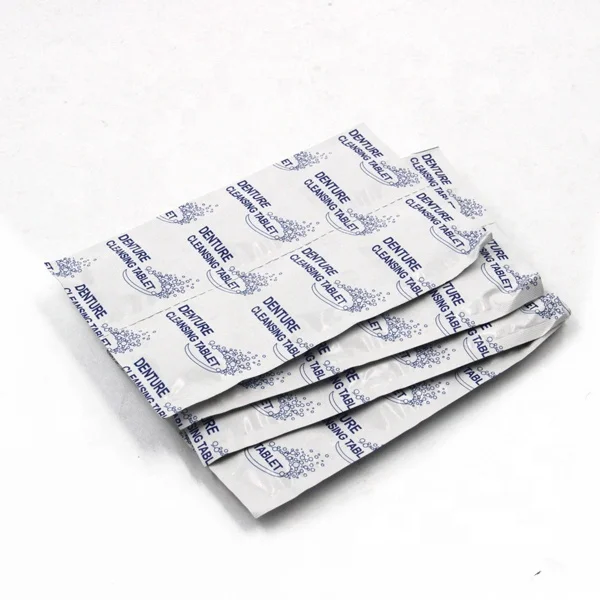 sample free denture cleaning tablet manufacturer in China