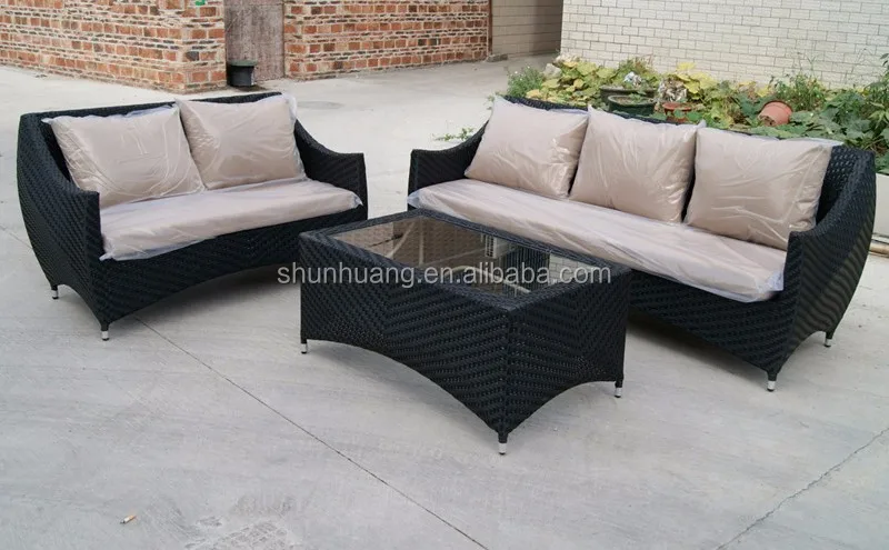 leisure rattan sofa sets garden wicker furniture