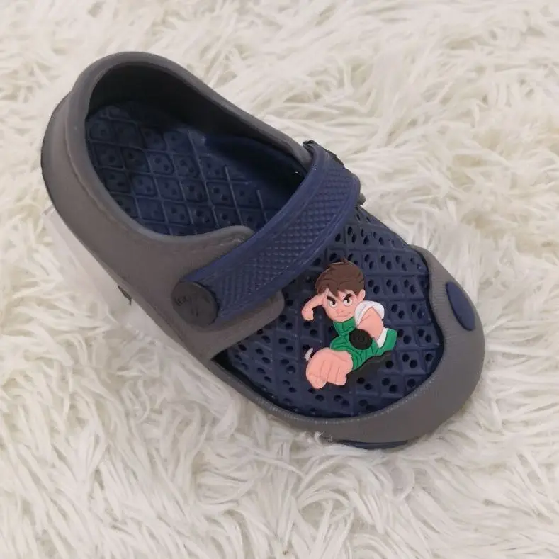 Оптовая продажа, детские пластиковые сабо EVA, два цвета, детские сабо, размер 24-29 #