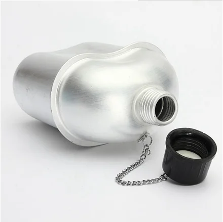 Heated Sale Aluminum outdoors Water Bottle With Aluminum Cup Outdoor water bottle is easy to carry