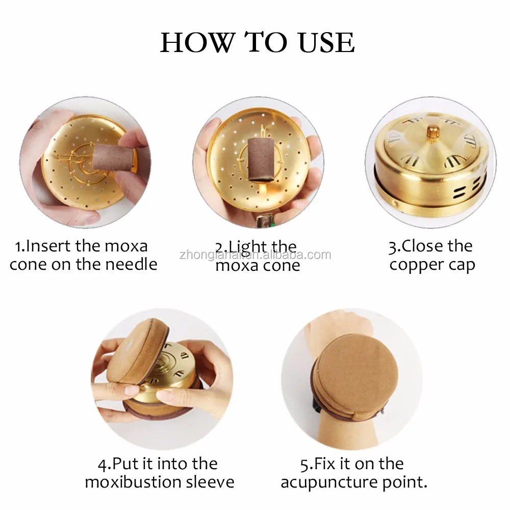 
Equipments of traditional chinese medicine stick-on mini moxa for health care 