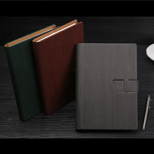 agenda organizer planner notebook PU leather business book printing made diary custom printed daily calendars journal