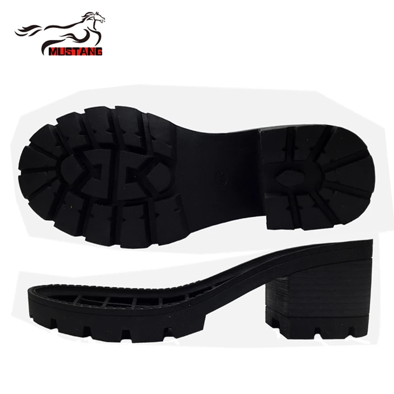 Mustang latest ladies tpr sole high heels chinese high heel soles