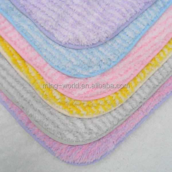 High Quality Extremely Soft And Absorbent Stripe Baby Drool Bandana For 0-2 Yrs