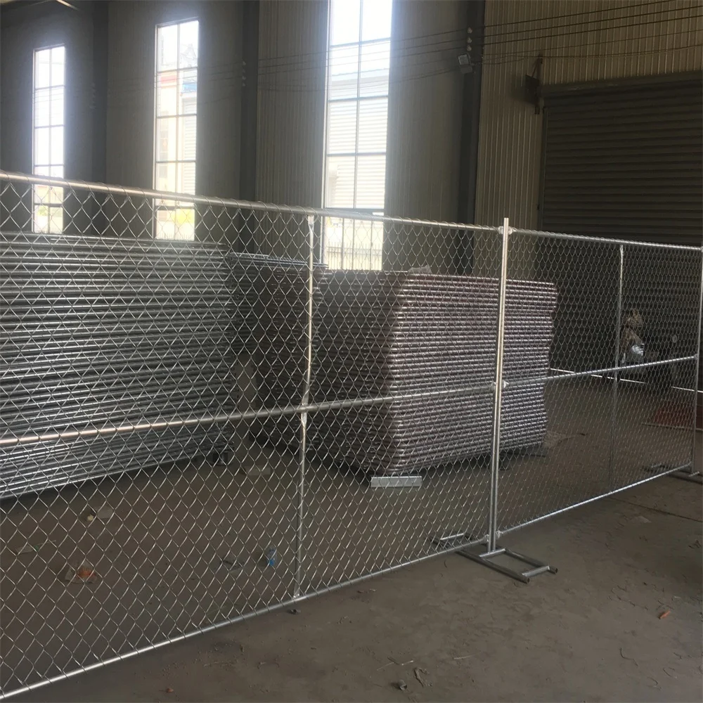 Movable Temporary Chain Link Construction Fence