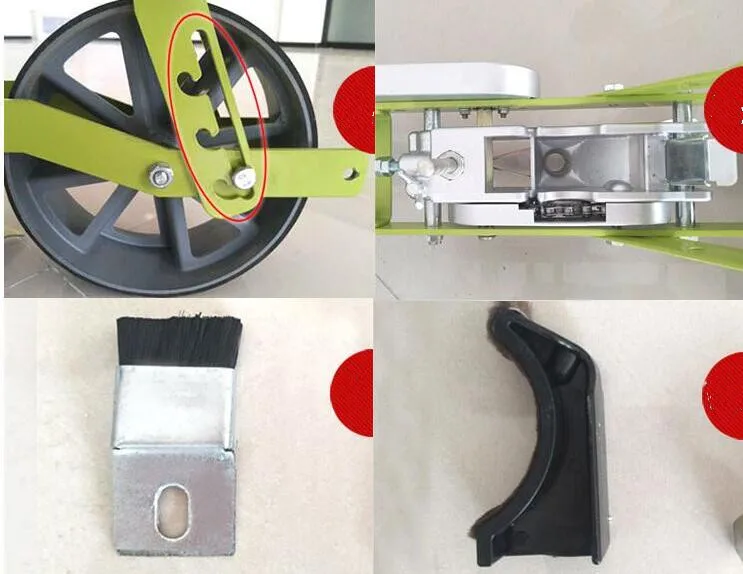 Hand seeding machine 6 row quinoa basil leek planting machines