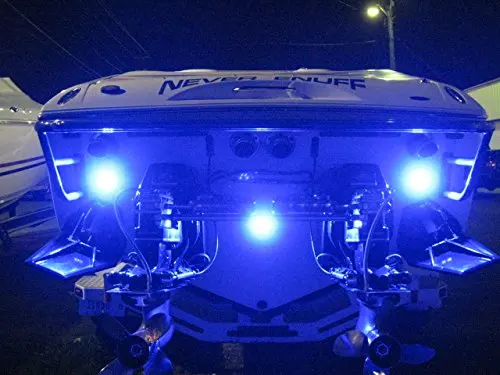 RGB led professional under water lighting stainless steel 60w underwater fishing light