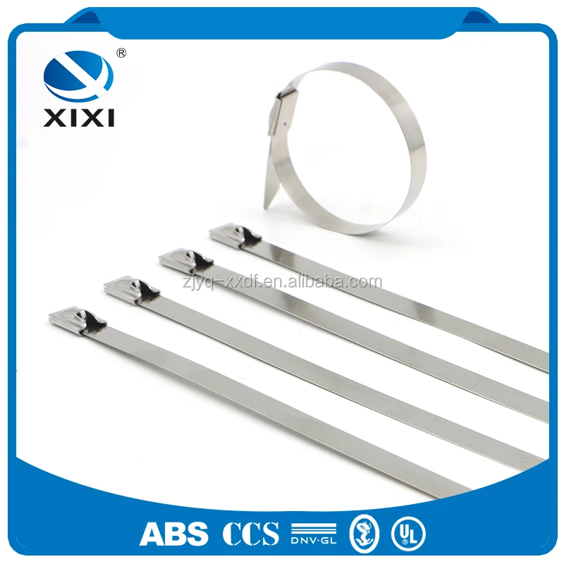 ss cable tie 316 Stainless Steel Cable Metal Cable Straps
