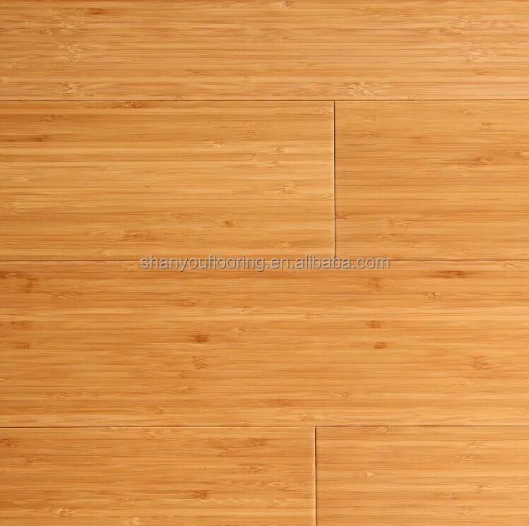 Piso de bambu, CE сертифицированный карбонизированный вертикальный бамбуковый настил с быстрой защелкой