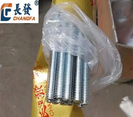 
high quality China hex bolt zinc plate din933 din931 