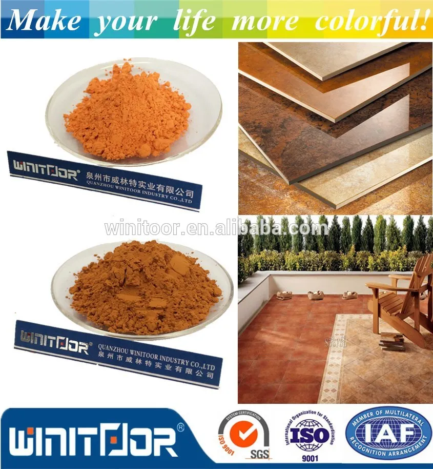 Hot Sale Body Stain Brown/Orange/Black Pigment for Ceramic Tile in Brazil
