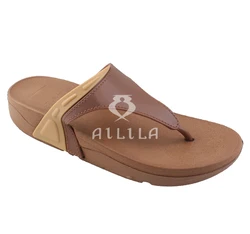 fancy thick soft sole flip flop slipper for girls women