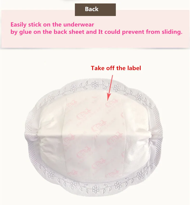 
High Quality Nursing Breast Pad, Disposable Breast Feeding Pad and Mummy Nursing Pad 100pack 