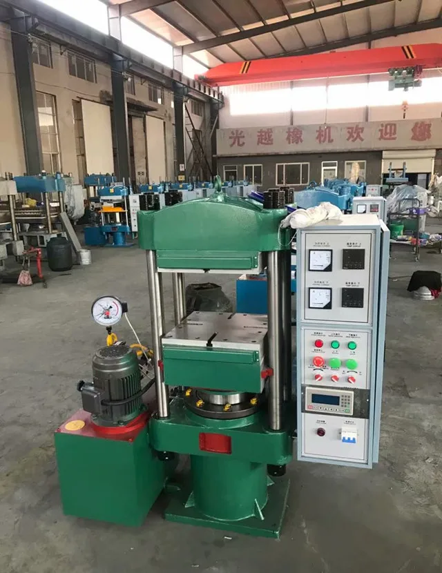 University Best Use PLC Control Lab Curing Press Rubber Vulcanizing Machine