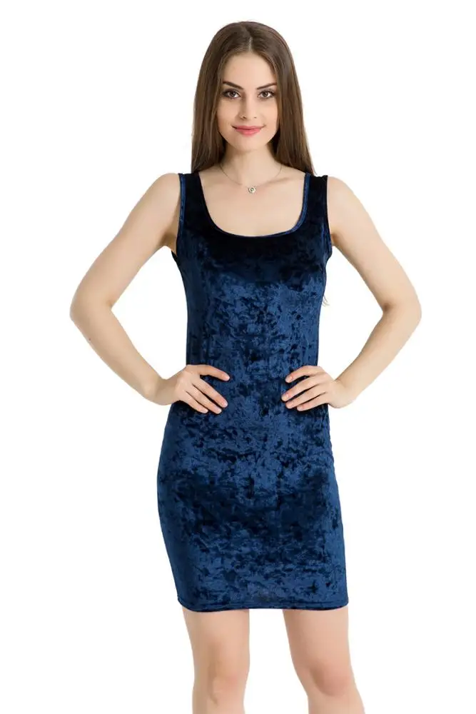 
2019 Tempting Summer party dresses istanbul Golden Velvet Night Club Sexy Dresses manufacturers 3 colors womens neon dresses 