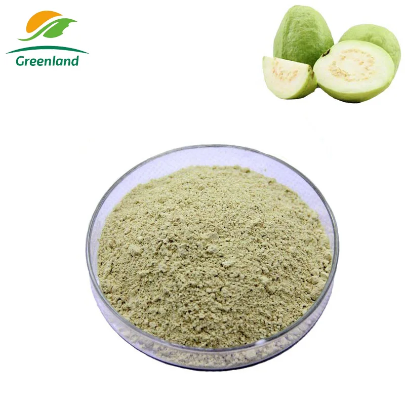 Гренландия фабричная поставка 100% с натуральным растительным экстрактом гуавы фруктовый Psidium guajava guayaba экстракт порошок