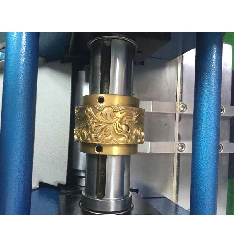 Hydraulic Leather Belt Roller Embossing Making Machine