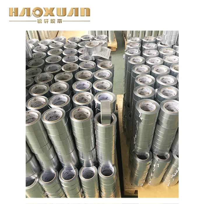 High Temperature Reinforced Aluminum Foil Fiber Glass Cloth Tape for Thermal Insulation