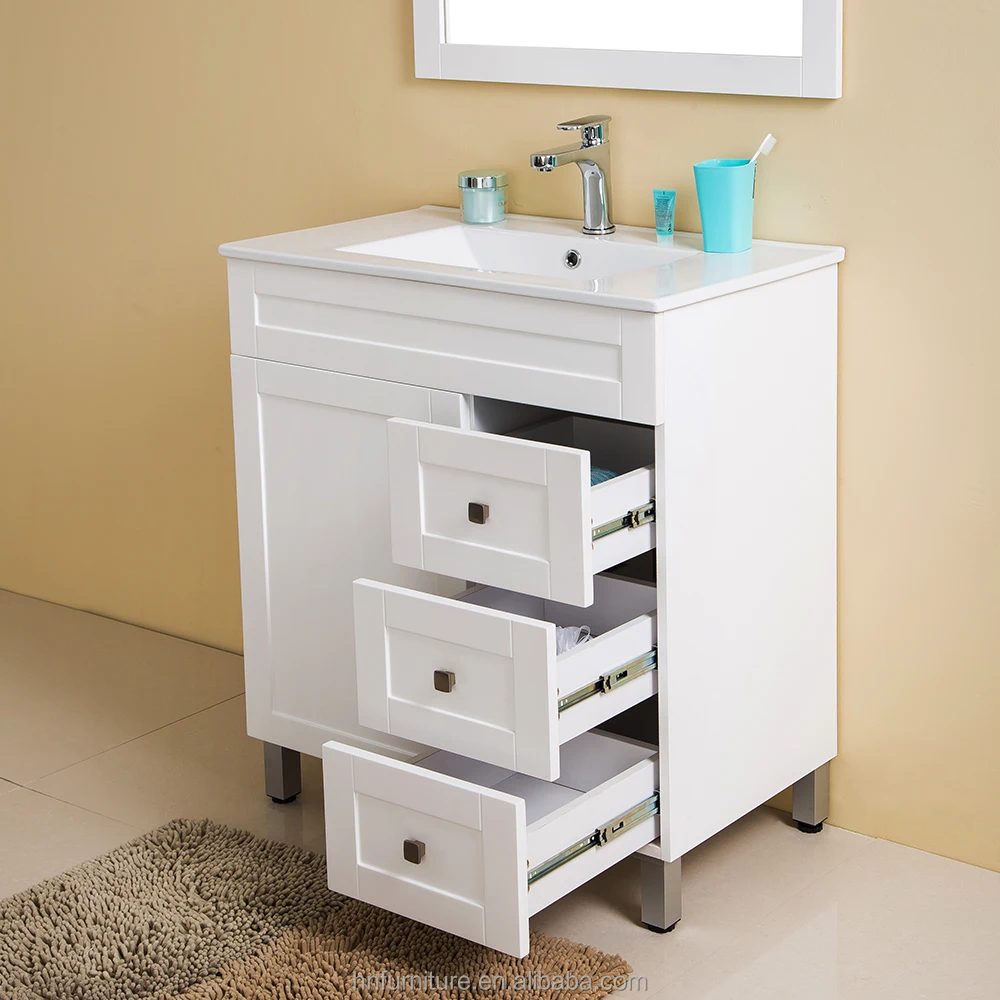 FSC certified bathroom vanity 60 inch blue bathroom vanity cabinet mirror bathroom furniture in uk