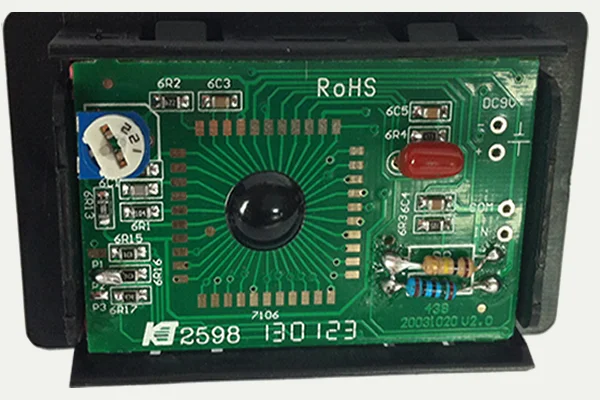 Panel LCD dc digital Voltmeter PM438