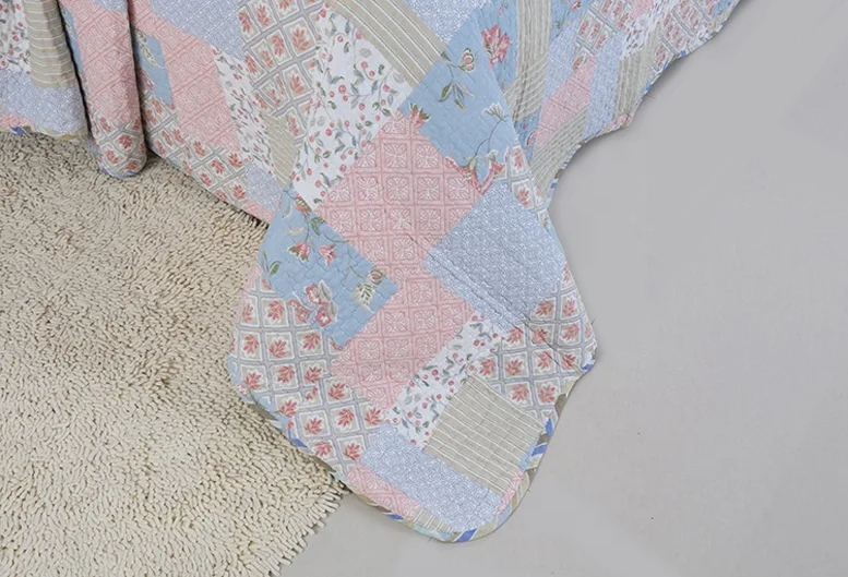 Plaid New Zealand Jacquard Daily Crossword Bedspreads Cover Bedspread Set Quilt