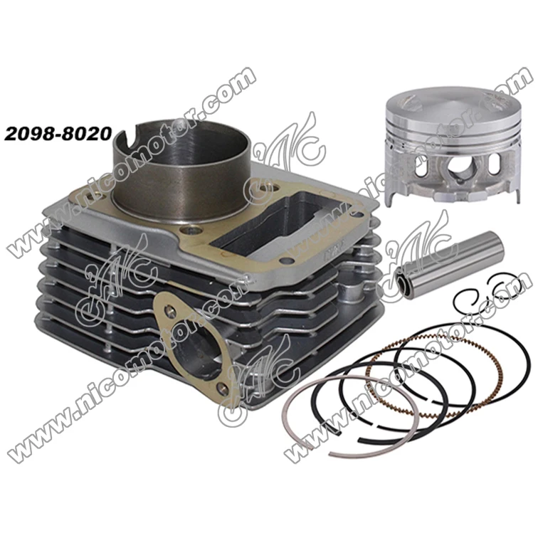 57.4mm 150CC Motorcycle Cylinder Kit With Piston Cylinder block And Pin for TY150