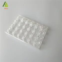 24-cell package plastic quail egg tray carton for supermarket with lid
