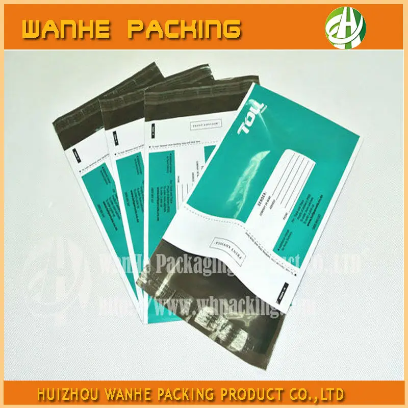 изготовленные на заказ пластиковые почтовые поли мешок для рассылки доставки