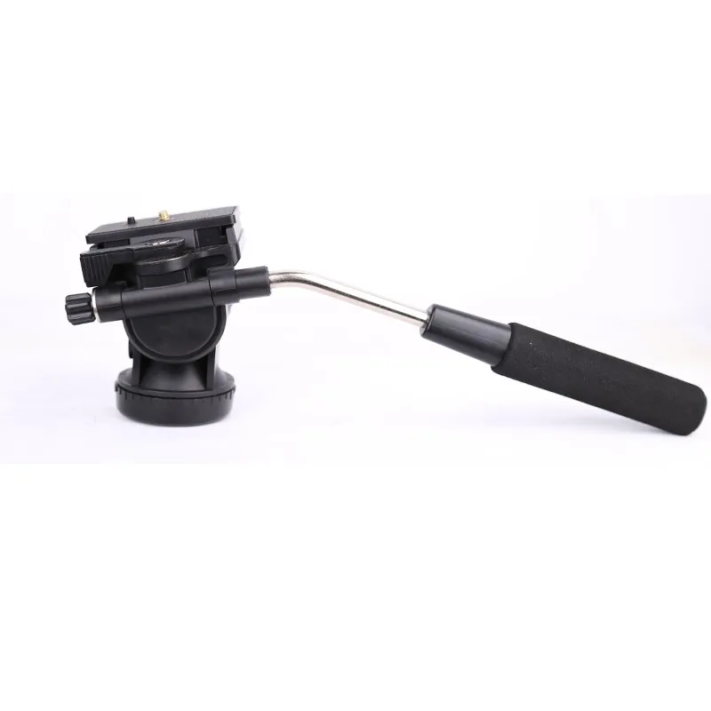 Q228C Free ship carbon fiber dslr digital video camera monopod with tripod base 63 inch monopod handle fluid panhead