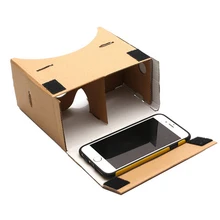 Google Cardboard VR 3D Glasses Virtual Reality Smart Glasses For Mobile Phone 5.0″ Screen With Adjustable Head Mount Belt Strap