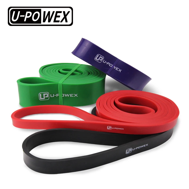 Набор эластичных лент Amazon, комплект эластичных лент для растяжки, латексный полиэтиленовый пакет, доступны индивидуальные логотипы для силовых тренировок