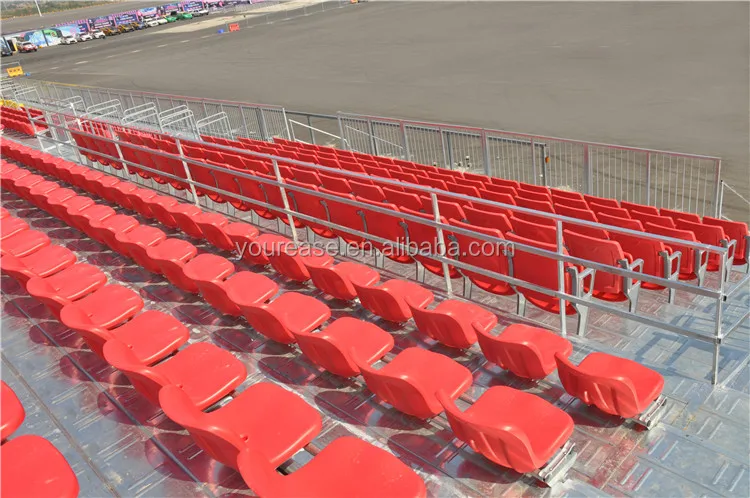 Professional metal structural outdoor bleacher grandstand