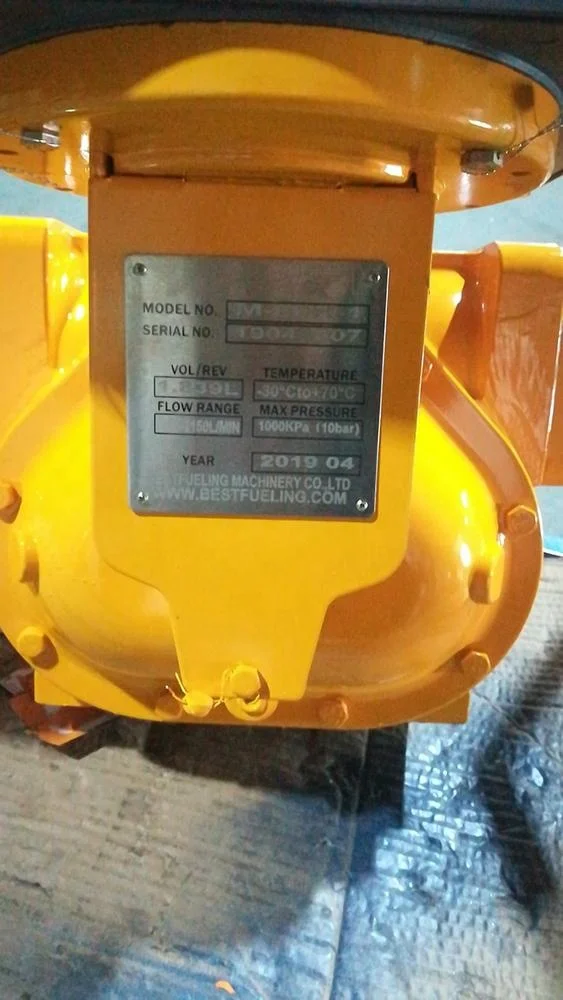 Bestfueling mechanical counter LC flow meter positive displacement fuel flowmeters for cars