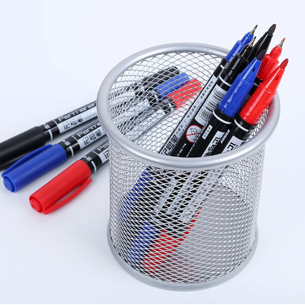 
2017 Colorful Twin tip permanent marker pen,eco-friendly non-toxic permanent marker, easy-dry thin Marker pen 