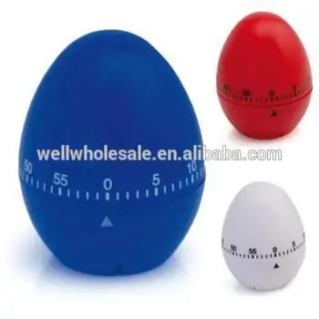 Plastic colorful Easter Egg shape timer