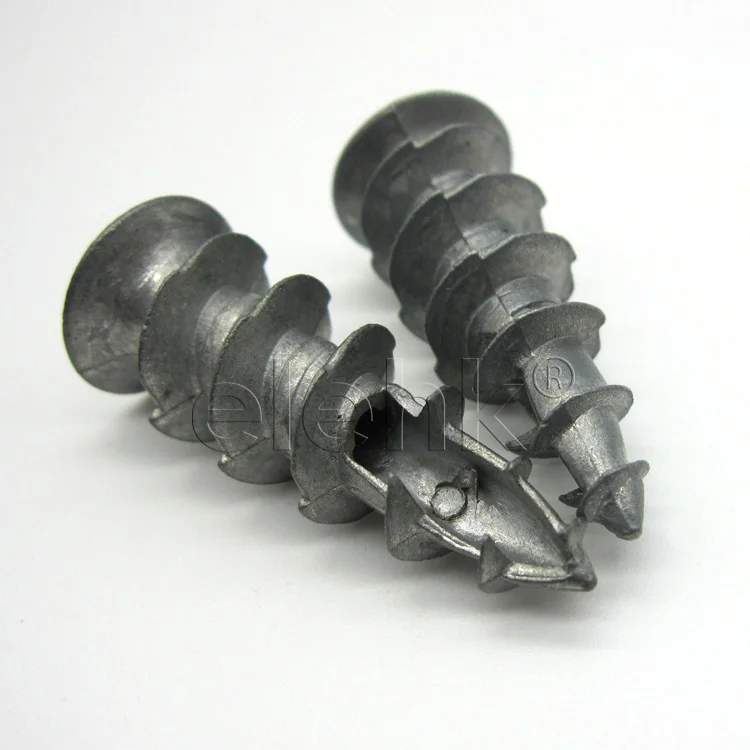 Высококачественные нейлоновые фиксаторы для гипсокартона, пластиковые самосверлильные полые настенные анкеры с краном